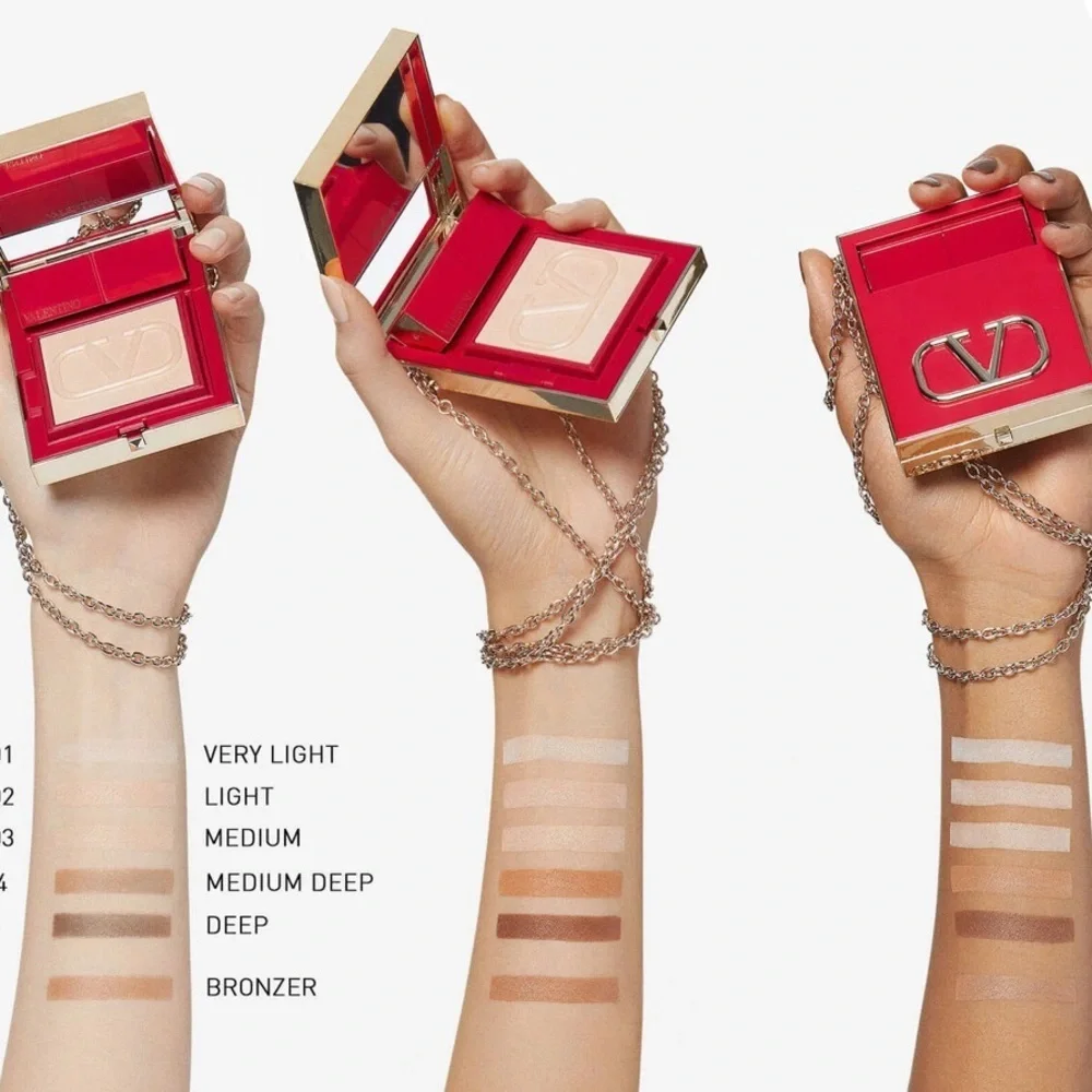 Valentino GO-CLUTCH REFILLABLE COMPACT POWDER 03-(m01)